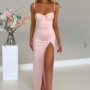 Babyboo Alora Maxi Dress - Blush